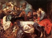 Peter Paul Rubens Christ at Simon the Pharisee Sweden oil painting artist